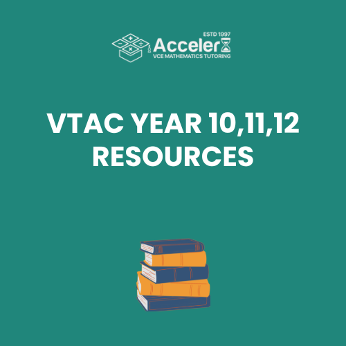 VTAC Year 10, 11, 12 Resources