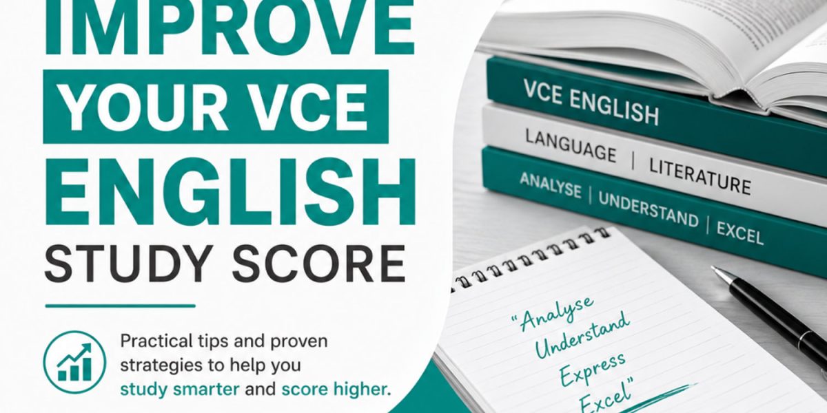 How to Improve Your VCE English Study Score